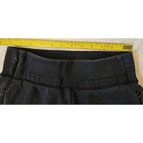 Lululemon Womens thick sweatpants joggers Black Double Pocket Size 2 Read* - Picture 10 of 13